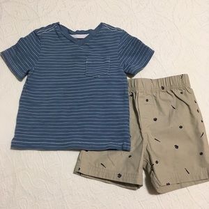 18m (4/$20) Cherokee Tee Matched with Carter’s Shorts